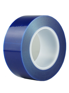5C蓝色pe保护膜胶带PE自粘保护膜不锈钢贴膜铝板膜宽50mm200米