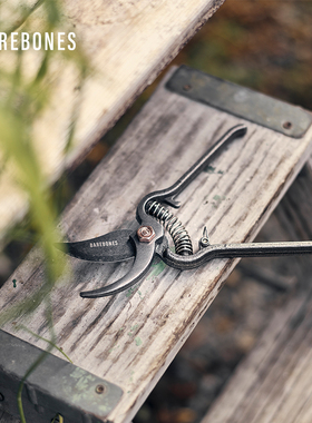 BAREBONES北邦园艺修枝剪果树修剪复古树枝剪刀园林工具专用花剪