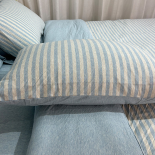 单个装 天竺棉枕套 要一对拍2个全棉针织家用枕头套48cmx74cm