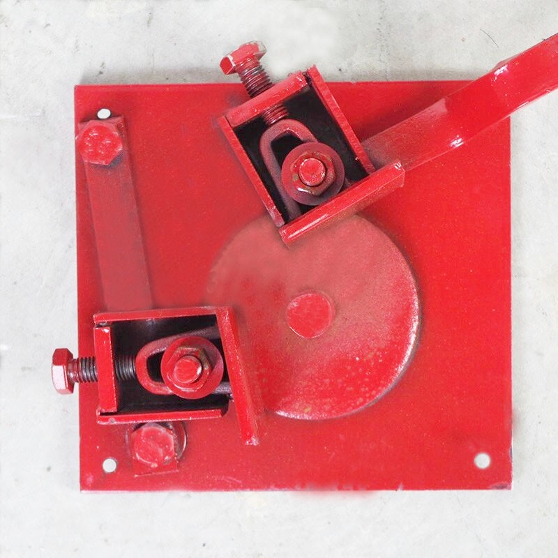 10mm加厚钢筋手动折弯机 手动弯箍机弯曲器 扳弯机弯筋机钢筋搬盘