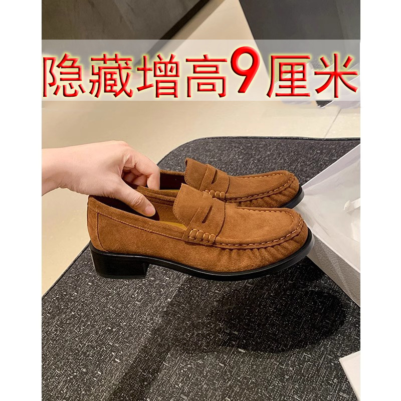 芭嫦葆手工英伦小皮鞋一脚蹬