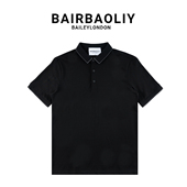 T恤POLO衫 柏堡里品牌轻奢纯色商务休闲翻领短袖 男款 BAIRBAOLIY
