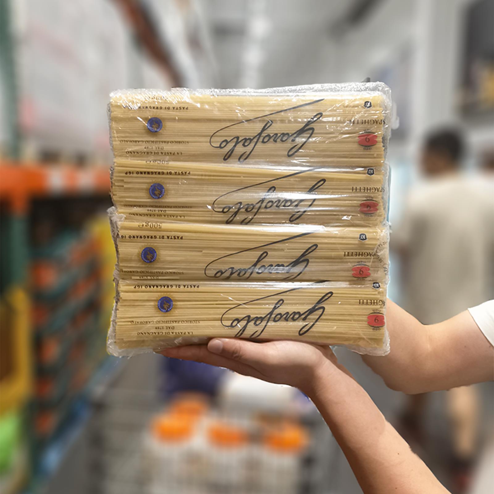 开市客Costco代购GAROFALO意大利面条500g*8包直条意面速食家用