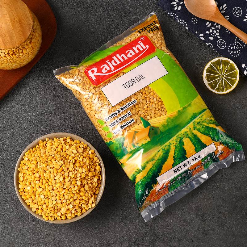 TOOR DAL印度进口土娃豆Thoor ARHAR DAL素食豆indian food 1kg