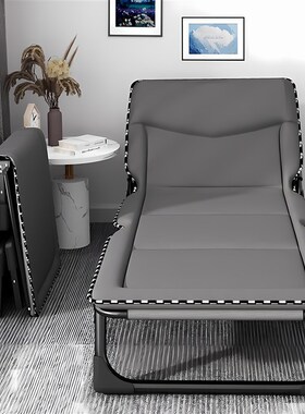 德国samk折叠床单人床午休躺椅家用多功能便携行军床Y成人午睡神