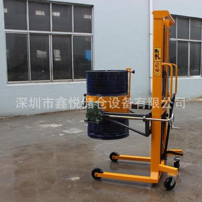 D脚A400油桶A堆高车油桶UEV翻倒料转车油桶踩升降手翻倒油车
