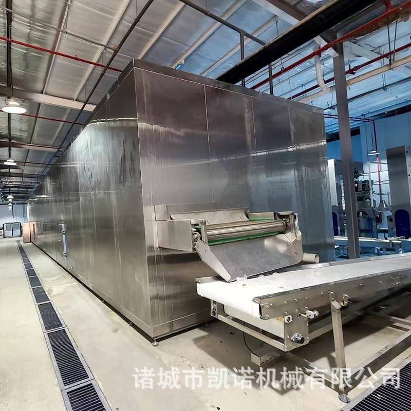 鸡腿鸡翅隧道式速冻机草莓山楂蓝莓流态化速冻设备氟利昂速冻机