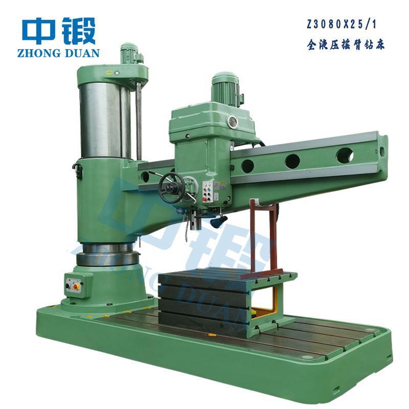 机床z3080x25/1钻床全液压摇臂钻床自动钻孔机钻孔直径80