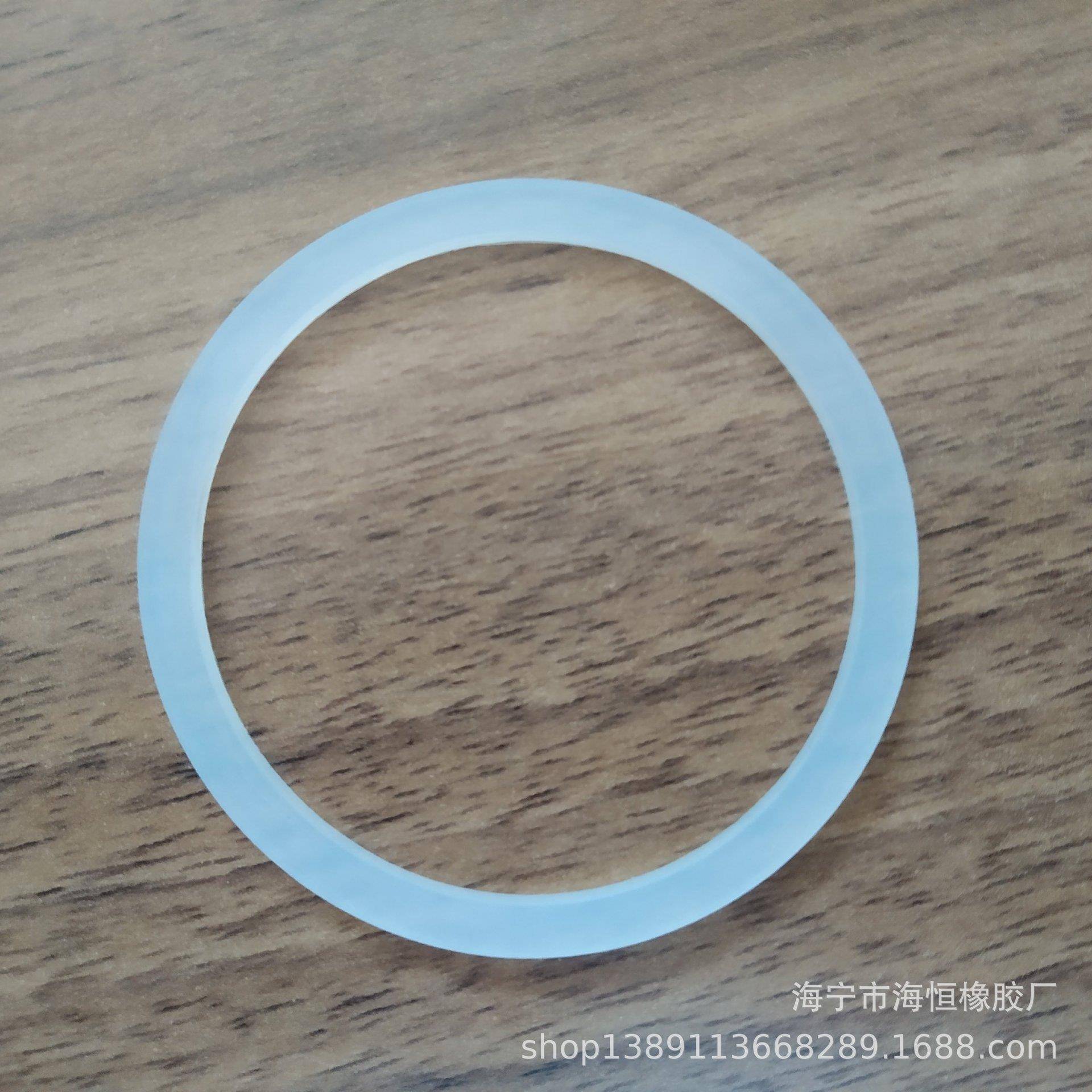 厂家供应透明硅胶垫圈防水密封垫片硅胶垫片耐温硅胶圈