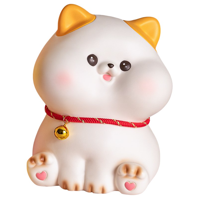 创意小猫咪儿童储蓄存钱罐2024年新款只进不出男女孩成人款大容量