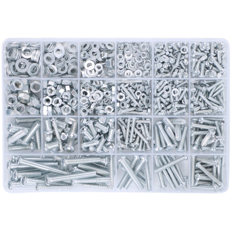 M4M6M8M10M12外六角螺栓螺母套装304不锈钢螺丝螺母大全配件螺杆