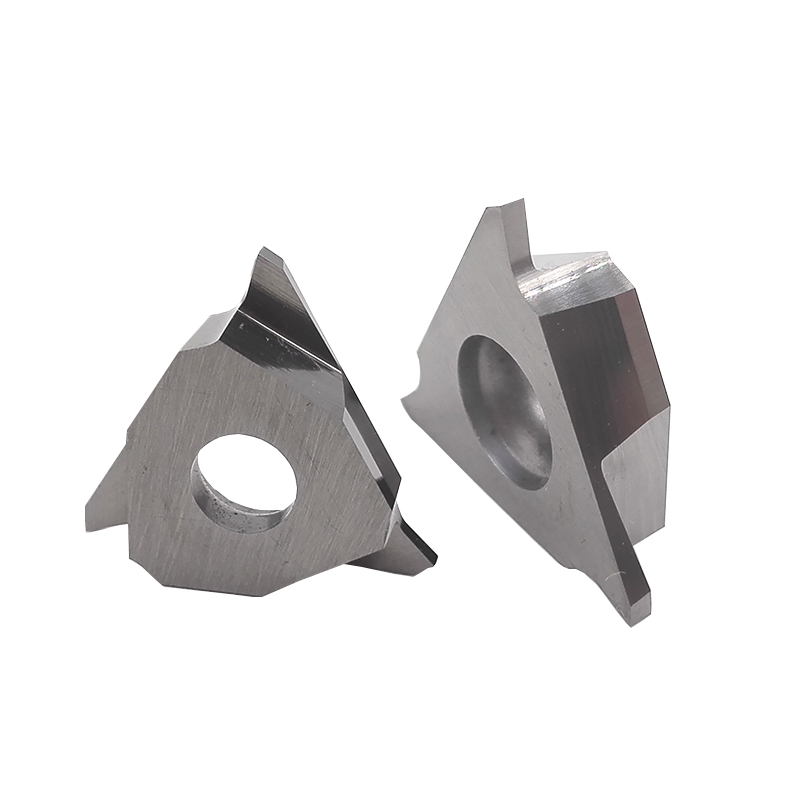 陶瓷立装卡簧槽刀片平口割槽切槽浅槽刀粒GBA43R250 200 300 400