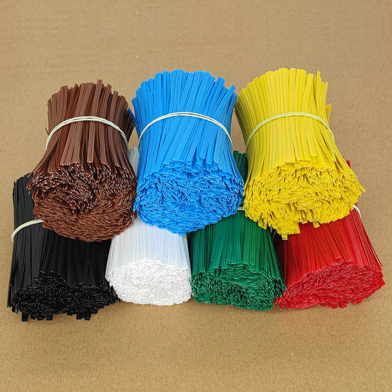 PE环保包胶铁芯镀锌园艺工艺品束线带扎带电器电线绑绳塑料扎线,办公设备/耗材/相关服务,束线带,淘宝优惠券,粉丝福利购,淘宝优惠卷