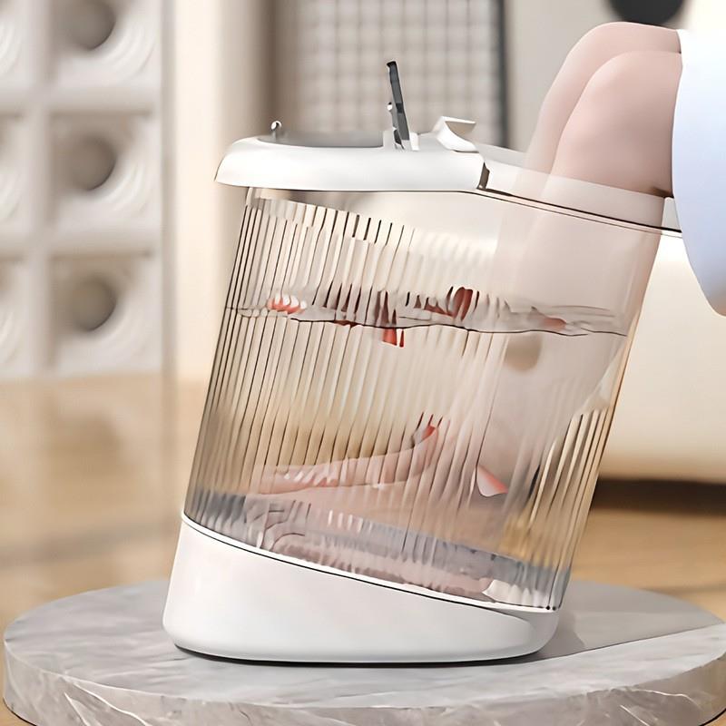 大号家用式养生足底按摩泡脚桶放松人体工学恒温冬天足浴加高深桶