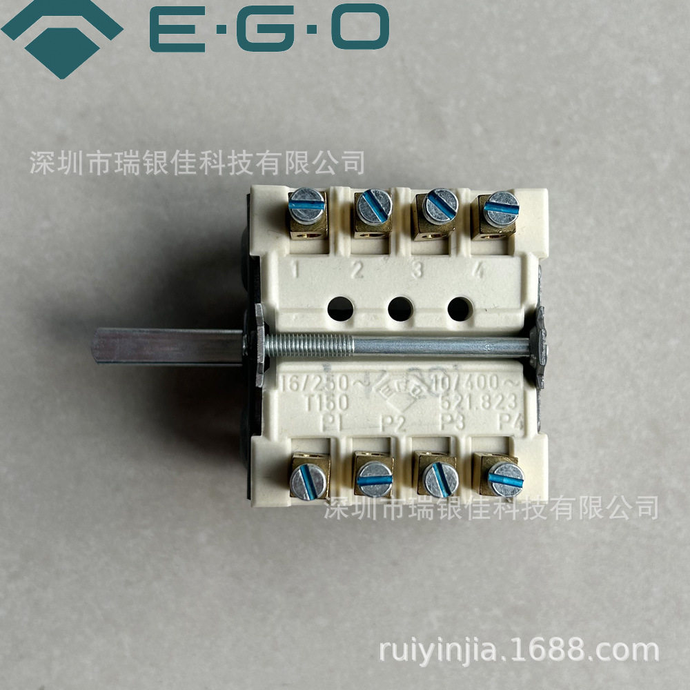 德国进口EGO1档开关一档电灶电磁炉温控连体开关49.41015.300