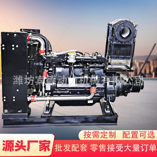 潍柴200马力柴油发动机六缸水冷四冲程167KW离合器WP6D167E200
