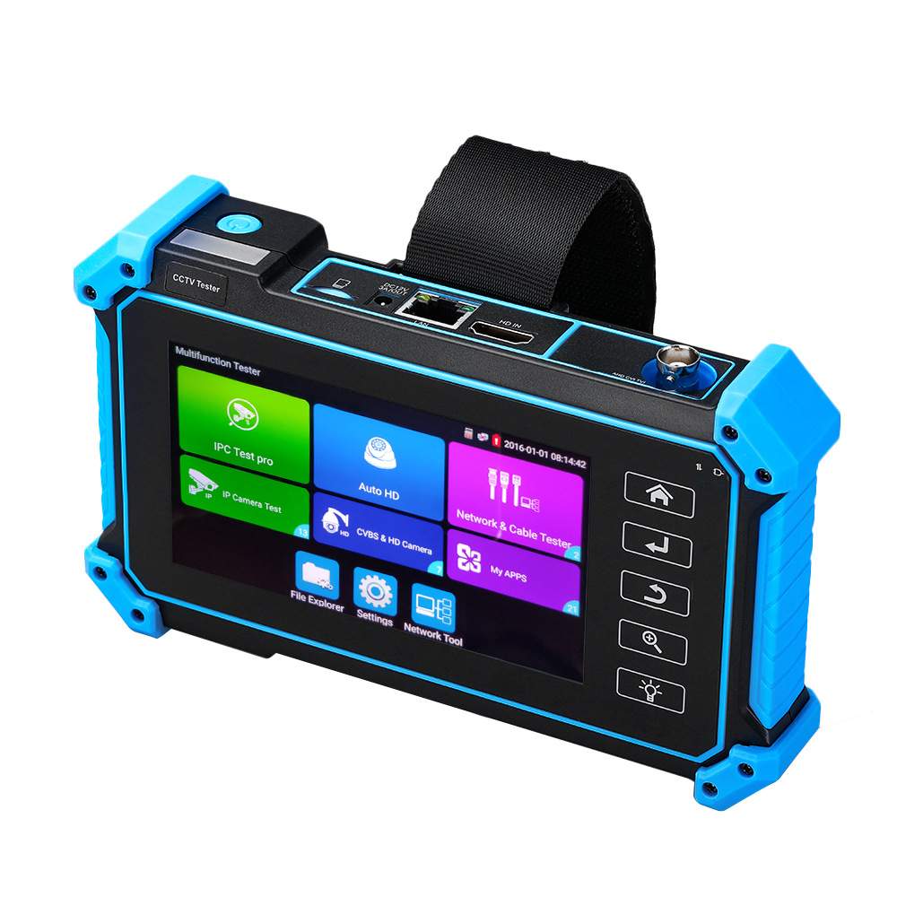 英文出口版WANGLU IPC-5100Plus  CCTV Tester HDMI VGA IN POE