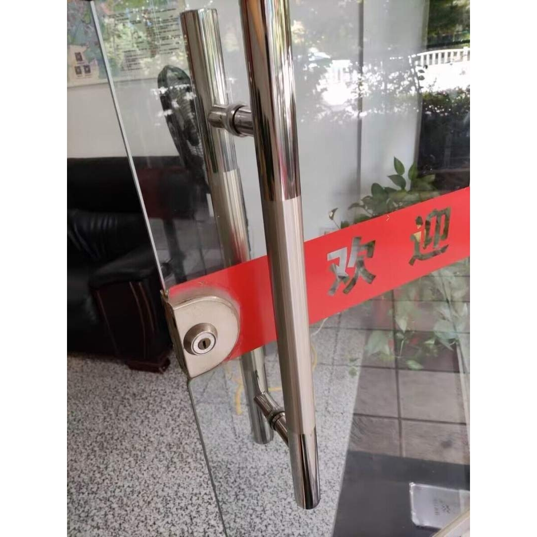 玻璃门拉手门把手加厚不锈钢拉手木门扶手钢化玻璃门无框门大拉手
