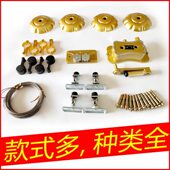 晾衣架升降手摇双杆全套配件手动晒衣架室内单杆式 维修阳台凉衣架