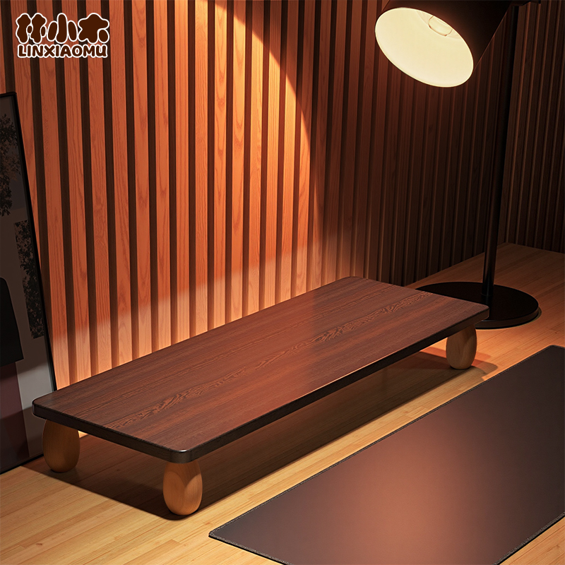 加长实木电脑增高架显示器置物架