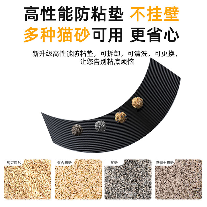 盯盯鱼全自动猫砂盆免清理铲屎电动猫砂机新风系统排气智能猫厕所