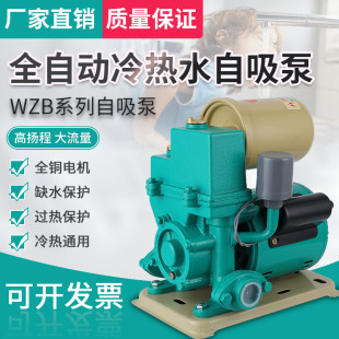 全自动自吸泵家用220v增压泵自来水冷热水器管道泵吸水泵静音抽水