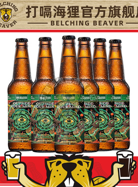 【11周年纪念款】打嗝海狸酒花之眼双倍浑浊IPA美国进口精酿啤酒
