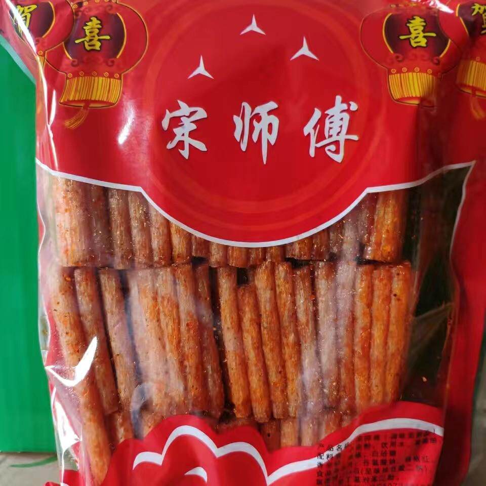 宋师傅辣条大方正儿时经典辣条网红食品大刀肉素食面制品420克