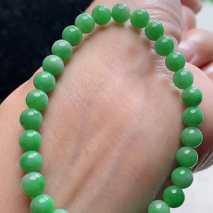 缅甸翡翠手串玉手串天然玉石A货冰种满绿证书正品高档老坑0110,珠宝/钻石/翡翠,手链/手串,淘宝优惠券,粉丝福利购,淘宝优惠卷