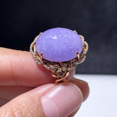 缅甸翡翠戒指玉戒指天然玉石A货