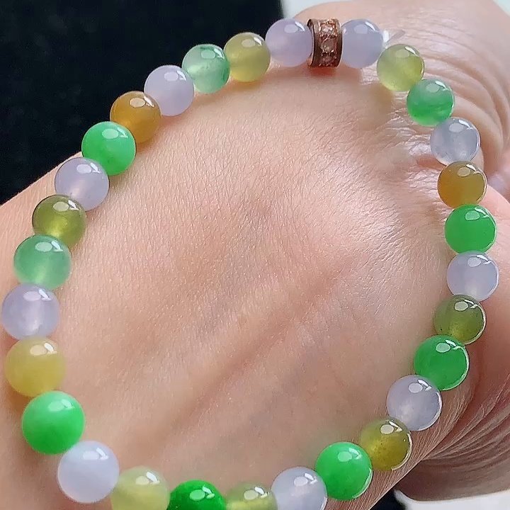 缅甸翡翠手串玉手串天然玉石A货冰种老坑正品证书礼物新款0110,珠宝/钻石/翡翠,手链/手串,淘宝优惠券,粉丝福利购,淘宝优惠卷