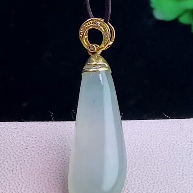 缅甸翡翠福瓜镶金玉吊坠天然玉石A货18K金镶嵌冰种证书新款0113,珠宝/钻石/翡翠,颈饰,淘宝优惠券,粉丝福利购,淘宝优惠卷