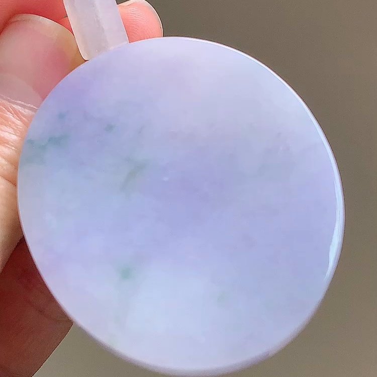 缅甸翡翠无事牌玉吊坠天然玉石A货冰种紫罗兰飘花证书老坑0117,珠宝/钻石/翡翠,颈饰,淘宝优惠券,粉丝福利购,淘宝优惠卷