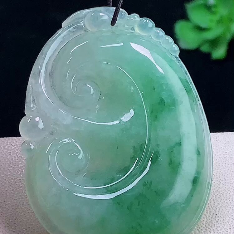 缅甸翡翠如意玉吊坠天然玉石A货冰种飘花收藏新款证书高档0111,珠宝/钻石/翡翠,颈饰,淘宝优惠券,粉丝福利购,淘宝优惠卷