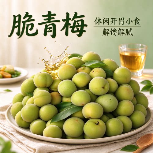 轻加工青梅鲜果泡酒半成品野生酿酒新鲜完熟梅精选蜜饯专用酸梅子