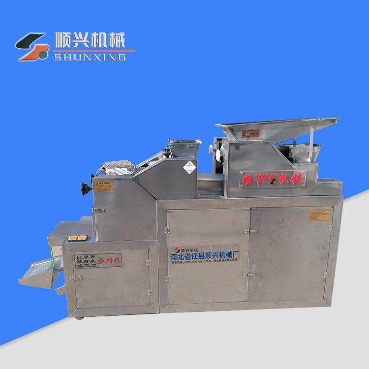 顺兴江米条机器价格 油炸糯米条芝麻条两用机 质量品质
