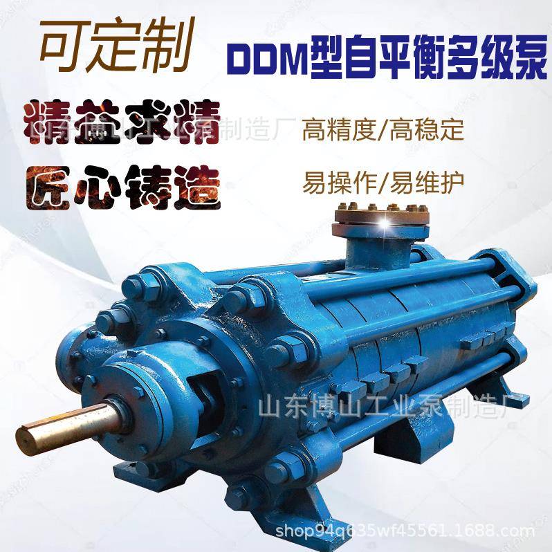 DDM卧式自平衡多级泵分段离心式渣浆泵输送矿浆矿井排水厂家直销