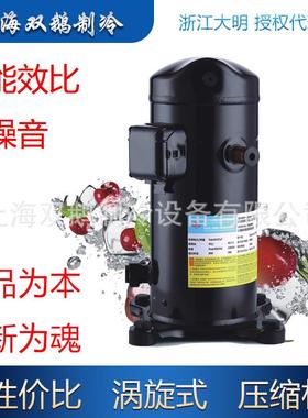 浙江大明授权经销DM182HM-T3F-G01全封闭涡旋10匹压缩机380VR404A