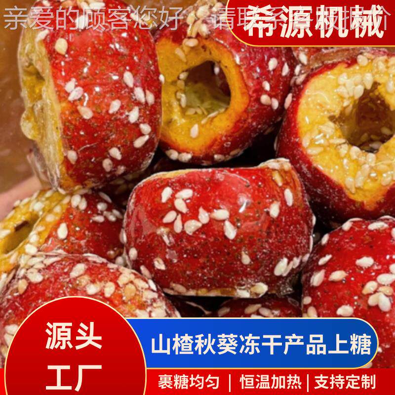 葫冰糖芦裹糖机 冻干0南瓜块上糖机机 冻干草莓浸QAT入式上糖 60