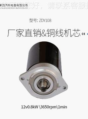 家应78080V0W有刷供直流电机 机械设备用电动机12纯铜机芯油泵电