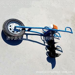 地钻挖机林种植树坑苗挖机建筑基业地打坑庄钻土IMN挖坑机