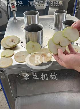 商用芒果切片机 下VKN果压式切苹梨子切片设备 木薯番圆薯片机器