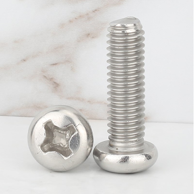 304不锈钢圆头十字螺丝开关面板PM加长螺丝钉4厘M4*x16x20x25x130