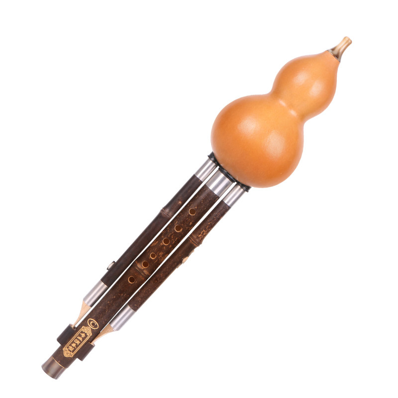 子乐葫芦丝天然紫竹c调降b/a/小d/g/f调成人学生初学专业演奏乐器