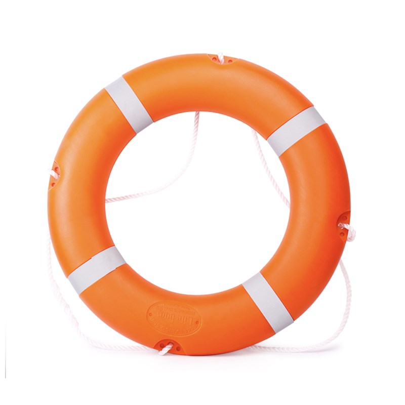 消防成人救生圈船用救生浮圈游泳泡沫圈 聚乙烯国标塑料成人款