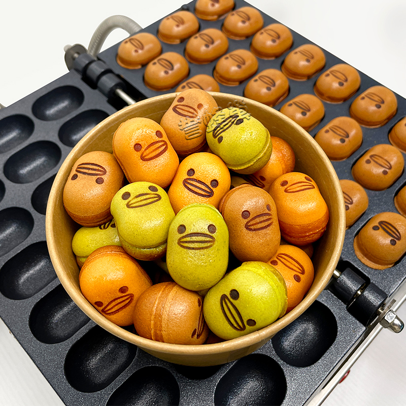 誉蜂巢枣豆糕点机网红小吃机商用摆摊设备烘焙鸡蛋仔电热烤饼机器