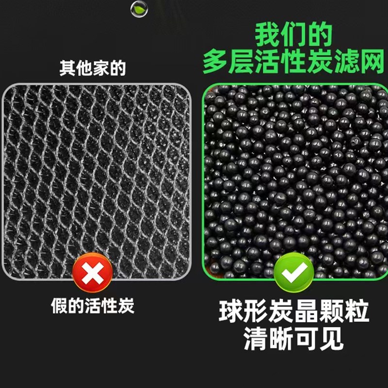 空调进气口防尘棉活性炭净化空气过滤芯防尘除菌室内空调挂机通用