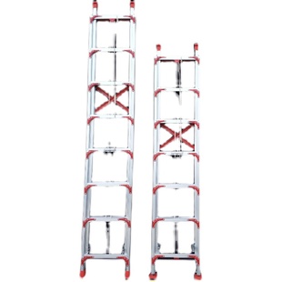 铝合金伸缩梯子升降梯678米9米10米11米12米加厚工程户外升降云梯