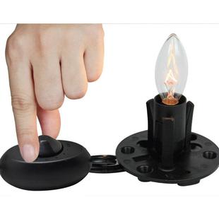 水晶盐灯配件灯线底座可调光器开关E灯头国标电源线买就送灯泡