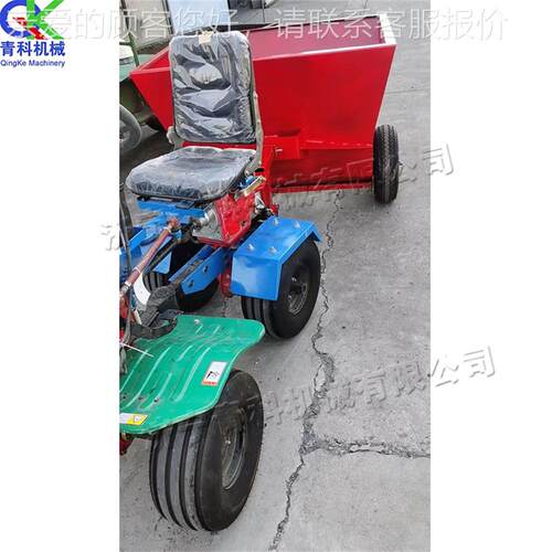 座驾式砂梳草冲机电梳启动草674冲砂一体机 Grass carding  machi